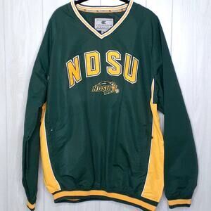 Colosseum Athletics NDSU Bison Pullover Jacket/Windbreaker Size XL NCAA